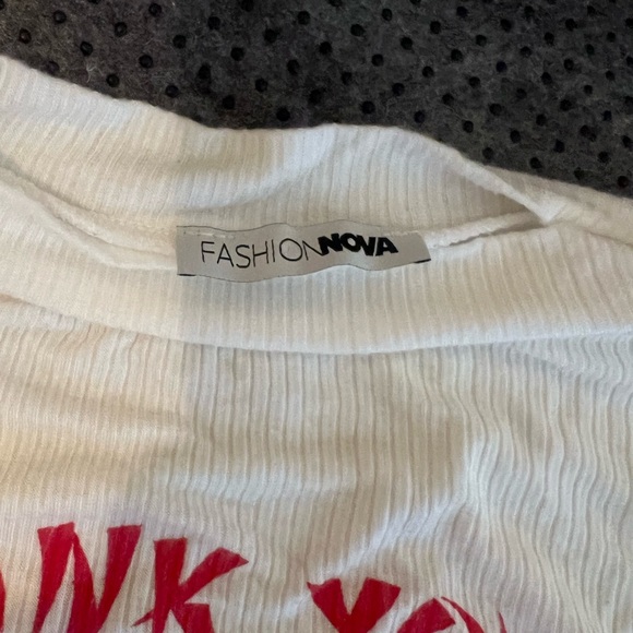 Thank you Enjoy Fashionnova top size small - Picture 3 of 3